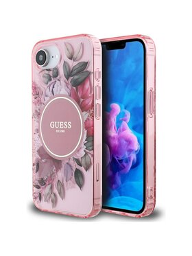 Guess Guess Etui na telefon iPhone 16e Różowy
