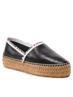 LOVE MOSCHINO LOVE MOSCHINO Еспадрили JA10323G1GIA0000 Черен