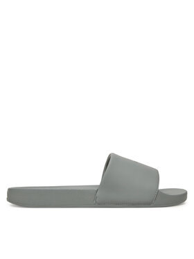 Calvin Klein Calvin Klein Şlapi Pool Slide W/ Ck Square HM0HM01754 Gri