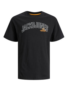 Jack&Jones Junior Jack&Jones Junior T-Shirt 12230836 Czarny Loose Fit