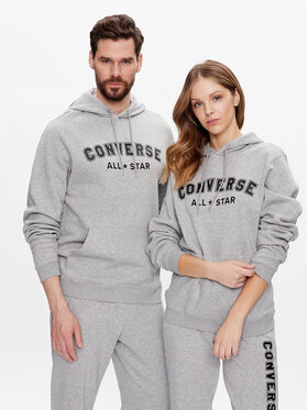 Converse Converse Sweatshirt Unisex 10025411-A04 Gris Standard Fit