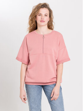 Cross Jeans Cross Jeans Bluza 65335-303 Pomarańczowy Regular Fit