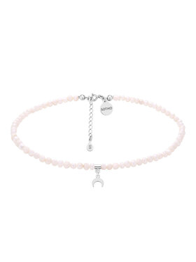 sotho Sotho Choker N3072 Srebrny