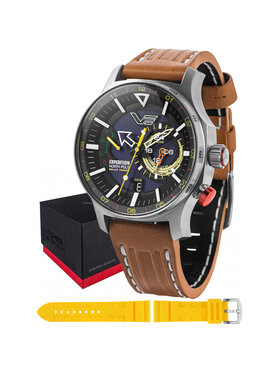 Vostok Europe Vostok Europe Zegarek VS57-595A735 Brązowy