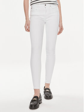 Tommy Hilfiger Tommy Hilfiger Jeans WW0WW41295 Weiß Skinny Fit