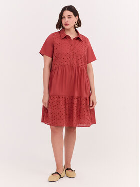 Fiorella Rubino Fiorella Rubino Sukienka wieczorowa 7085T001769N0V7 Pomarańczowy A-Line Fit