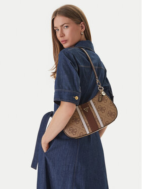 Guess Guess Дамска чанта Noelle II HWSS96 72180 Кафяв