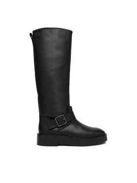 Calvin Klein Calvin Klein Ботильйони YW0YW01972 Чорний