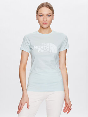 The North Face The North Face T-Shirt Easy NF0A4T1Q Zelená Regular Fit