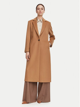 Marella Marella Villane mantel Pavido 2623016031 Pruun Loose Fit