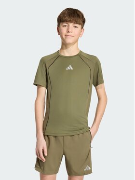 adidas adidas Koszulka techniczna 168922 Khaki Regular Fit