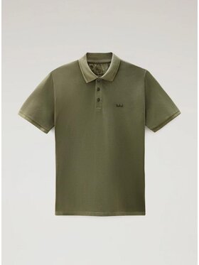 Woolrich Woolrich T-Shirt cfwopo0065mrut1483-6178 Zielony Regular Fit