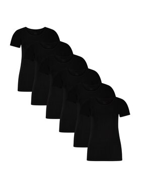 Bamboo Basics Bamboo Basics T-Shirt 28540 Czarny Stretch Fit