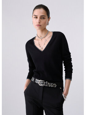 Liu Jo Liu Jo Maglione WF6012MS49I22222 Nero Regular Fit