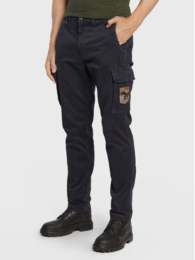Aeronautica Militare Aeronautica Militare Pantalon en tissu 222PA1513CT3001 Bleu marine Regular Fit