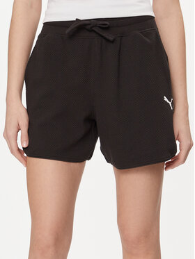 Puma Puma Спортни шорти HER 678701 Черен Regular Fit