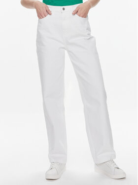 Tommy Hilfiger Tommy Hilfiger Traperice WW0WW41319 Bijela Straight Fit