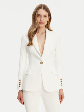 Elisabetta Franchi Elisabetta Franchi Sakko GI-144-51E2-V560 Weiß Regular Fit