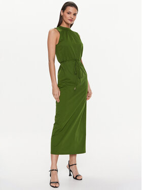 Marella Marella Koktel haljina Nava 2336210632 Zelena Regular Fit