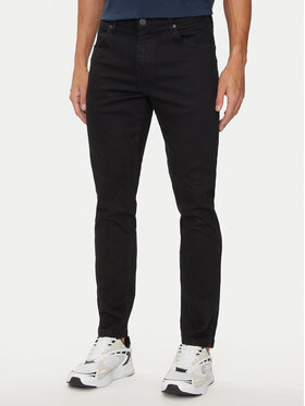 Wrangler Wrangler Τζιν Larston 112356815 Μαύρο Slim Fit