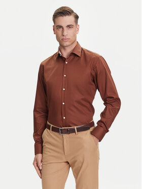 BOSS BOSS Koszula H-Joe 50545145 Beżowy Regular Fit