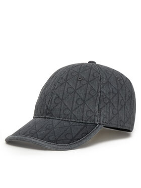 Calvin Klein Calvin Klein Kšiltovka Denim Emblem Burnout LV04D5048G Šedá