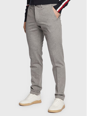 Tommy Hilfiger Tommy Hilfiger Chinos Hampton MW0MW29663 Gris Slim Fit