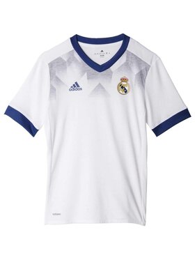 adidas adidas T-Shirt REAL H PRESHI Y Biały Regular Fit