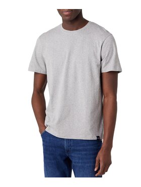 Wrangler Wrangler Komplet 2 t-shirtów 2 PACK TEE Szary Regular Fit