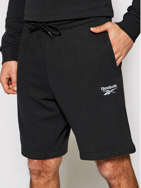 Reebok Reebok Szorty sportowe Identity GL3148 Czarny Slim Fit