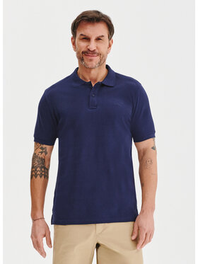Pako Lorente Pako Lorente Polo P25BN-TX-001 Granatowy Classic Fit