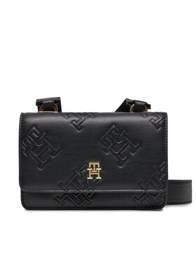 Tommy Hilfiger Tommy Hilfiger Torbica Th Refined Crossover Mono AW0AW15727 Crna