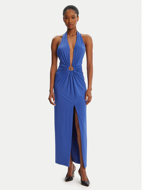 BARDOT BARDOT Sukienka koktajlowa Alma Plunging 59914DB Niebieski Regular Fit