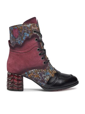 Maciejka Maciejka Schnürschuhe 06160-23/00-5 Dunkelrot
