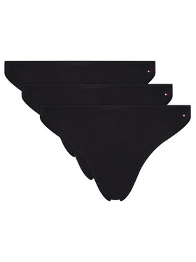 Tommy Hilfiger Tommy Hilfiger Набір з 3 пар класичних трусів UW0UW05753 Чорний