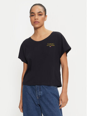 Tommy Hilfiger Tommy Hilfiger T-Shirt UW0UW05570 Σκούρο μπλε Relaxed Fit