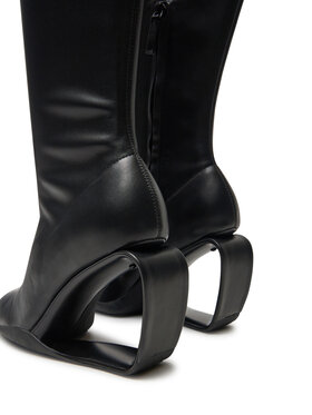 United Nude Čizme Preko Koljena Mobius Long Boot Hi II 10751849177 Crna