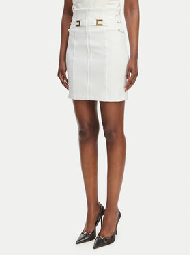 Elisabetta Franchi Elisabetta Franchi Minigonna GO-167-61E2-V320 Bianco Regular Fit