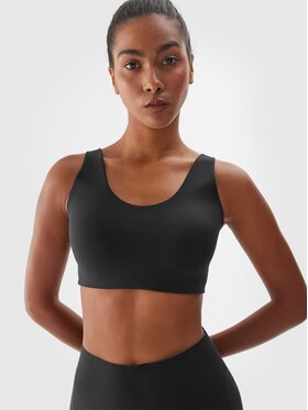 4F 4F Reggiseno sportivo 4FWAW24USBAF161-20S Nero
