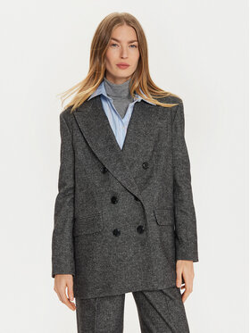 MAX&Co. MAX&Co. Marynarka 2426046044200 Szary Regular Fit
