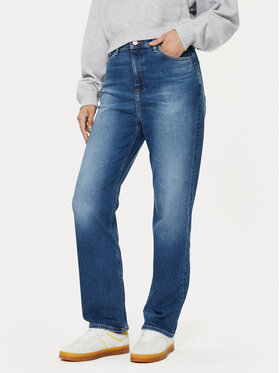 Tommy Jeans Tommy Jeans Τζιν Julie DW0DW17614 Σκούρο μπλε Straight Fit
