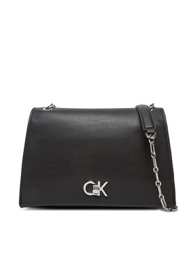 Calvin Klein Calvin Klein Kabelka Re-Lock Medium Chain LV04F3104G Černá