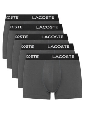 Lacoste Lacoste Set od 5 pari bokserica 5H1292 Siva