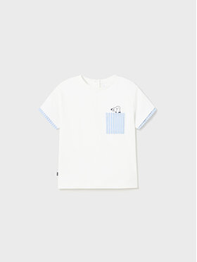 Mayoral Mayoral T-shirt 1018 Bijela Regular Fit