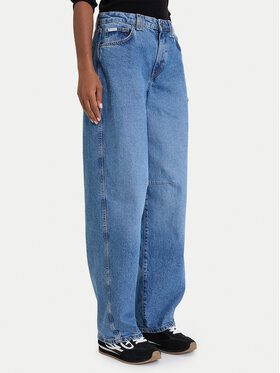 Guess Guess Jeansy W5BA2X D5M47 Niebieski Loose Fit