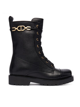 TWINSET TWINSET Schnürschuhe 252TCP150 Schwarz
