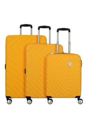 American Tourister American Tourister Komplet walizek 302224 Żółty