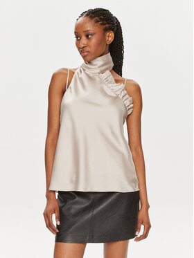 Bruuns Bazaar Bruuns Bazaar Μπλουζάκι Susie BBW3902 Μπεζ Regular Fit