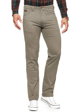 Wrangler Wrangler Spodnie materiałowe ARIZONA Beżowy Straight Fit