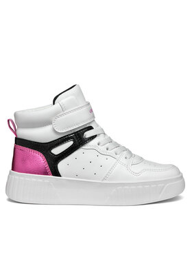 Geox Geox Sneakers J Mikiroshi Girl J46DVB 0BCKC C1Z8D M Alb